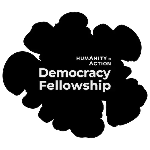 Democracy in action - democracy fellowship logo